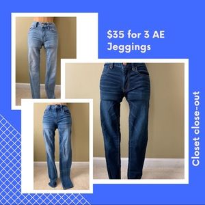 BUNDLE of 3 Pairs of AE Jeggings